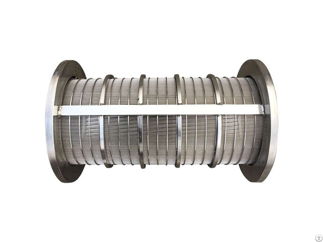 Wedge Wire Rotary Drum Screen Filter