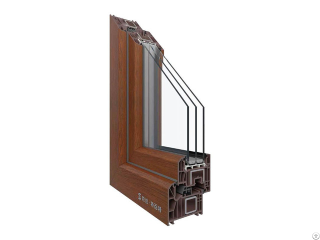 Plastic Steel Casement Window 88mm