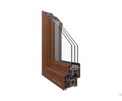 Plastic Steel Casement Window 88mm