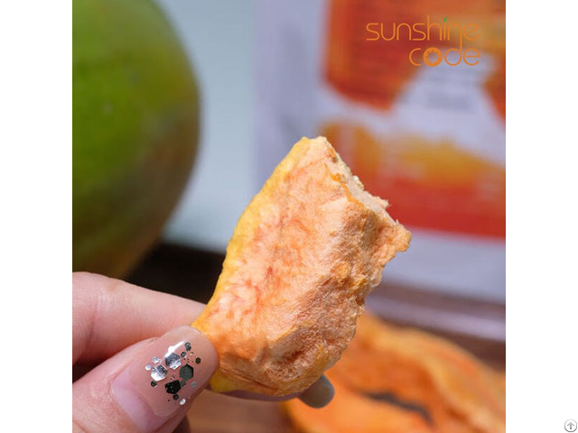 Freeze Dried Papaya Healthy Snacks
