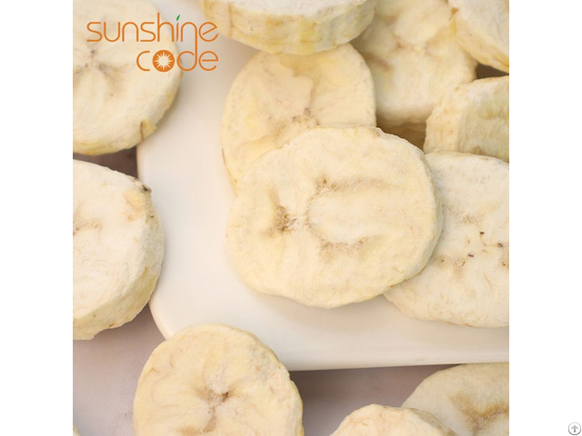 Freeze Dried Banana Healthy Snacks