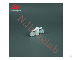 Njbinglab Pfa Stopcock Valve 2 Way 1 4 Turn For Lab