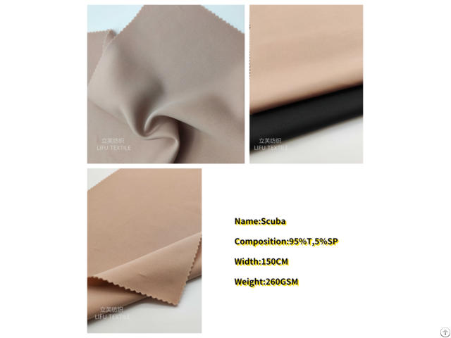 Knitted Fabric Scuba Hot Sell Sport Wear