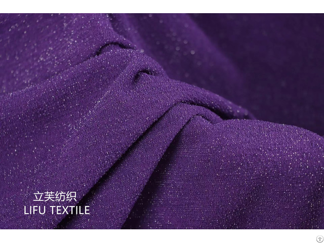 Knitted Fabric Metal Wire Crepe Hot Sell