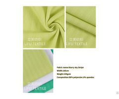 Knitted Fabric Starry Sky Stripe Hot Sell