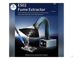 Aixun Es02 Fume Extractor Phone Pcb Soldering Smoke Absorber