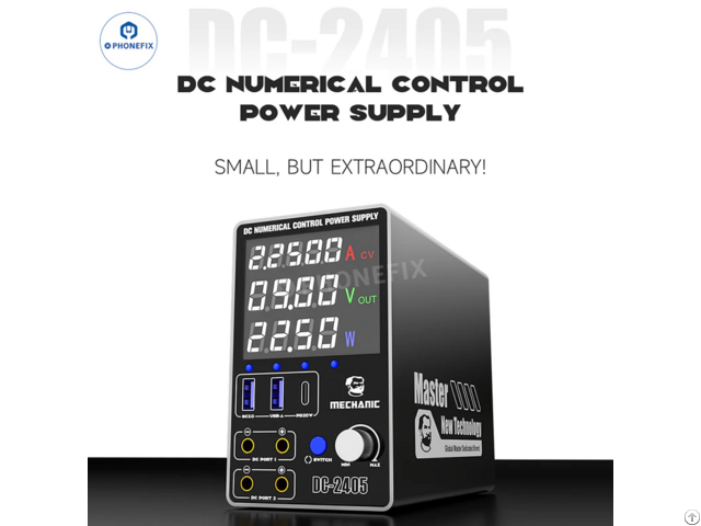 Mechanic Digital Dual Channel Power Supply