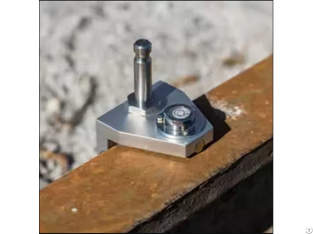 Strong Magnetic Monitoring Prism Adapter Rail Shoe For Railway Surveying