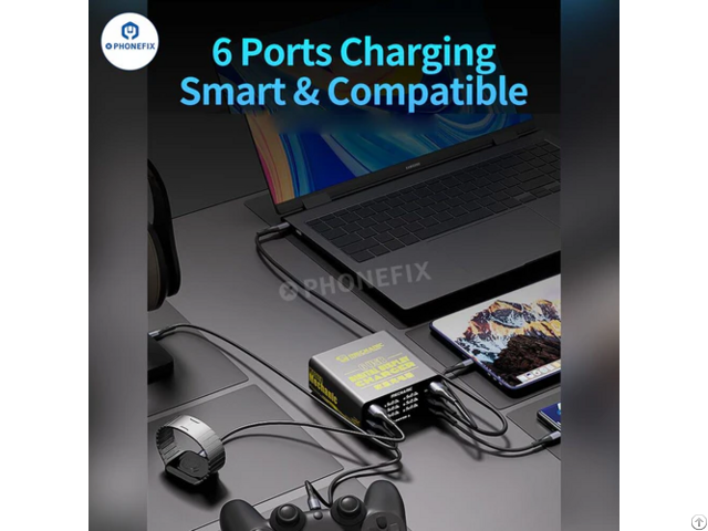 Mechanic F Power 6 6s 6p Fast Charging Station Multi Port Charger