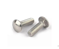 Din603 304 Stainless Steel Round Head Square Neck Screws Carriage Bolts