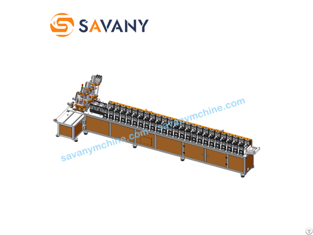 Auto Fire Dampers Garage Doors Rail Profiles Walls Door Frame And Panels Metal Roll Forming Machines