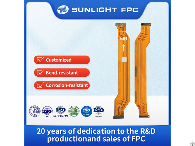 Fpc Flexible Circuit Board Single Side Dual Panel