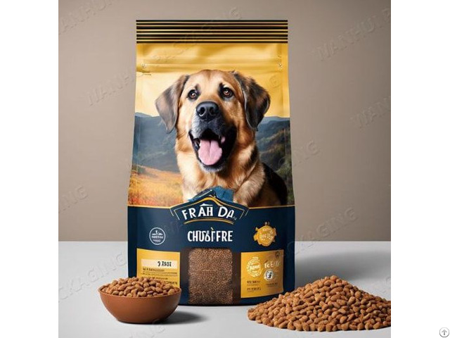 Wholesale Custom Uv Effect Dog Food Bags