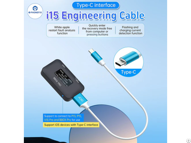 Jcid I15 Engineering Cable One Key Enters Ios Recovery Mode