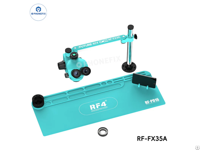 Rf Fx35a 7 50x Trinocular Stereo Microscope For Bga Chip Repair