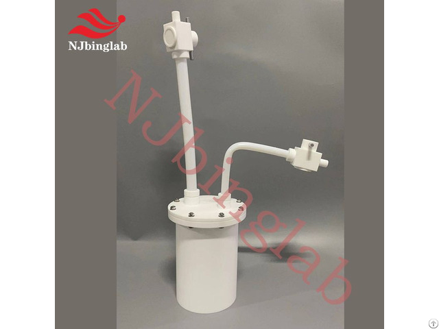 Njbinglab Ptfe Evaporation Vessel 5l Flange Seal Pressure Resistant For Semiconductor