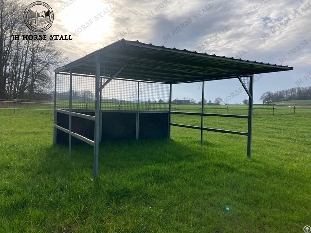 Easy To Install Movable Portable Horse Shelter Temporary Stall