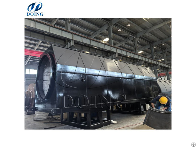 Horizontal Smokeless Coconut Shell Carbonization Furnace