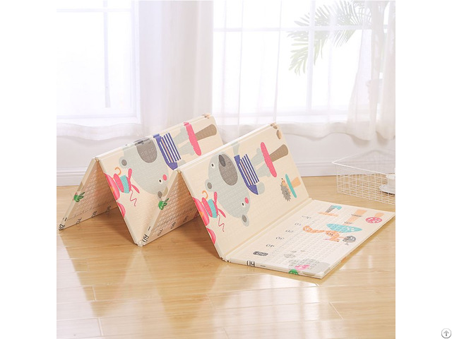 Eco Friendly Waterproof Xpe Foam Mats Crawling Folding Activity Floor Play Mat