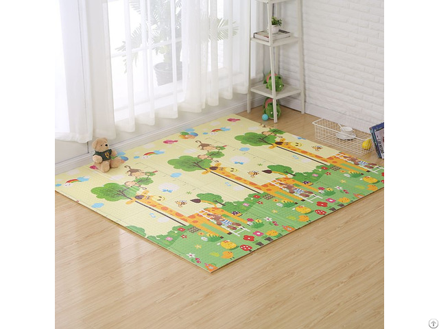 Comfortable Foldable Soft Floor Mats Activity Xpe Foam Crawling Baby Play Mat