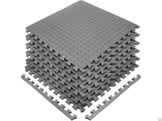 Soft Interlocking Tiles Playmat Eco Friendly Crawling Eva Foam Floor Puzzle Play Mat