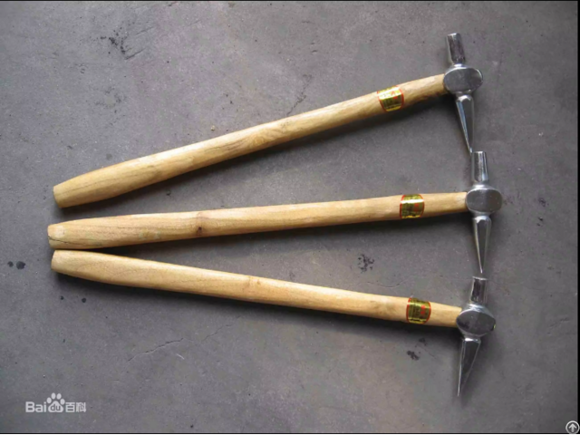 Extended Wooden Handle Railway Inspection Testing Hammer