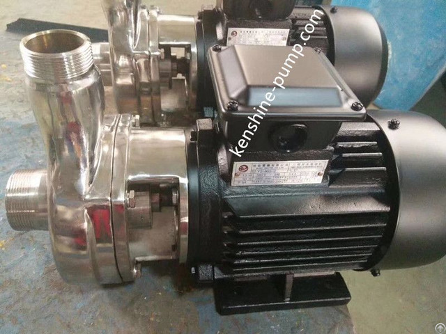 Sfb Stainless Steel Corrosion Resistant Centrifugal Pump Semi Open Impeller