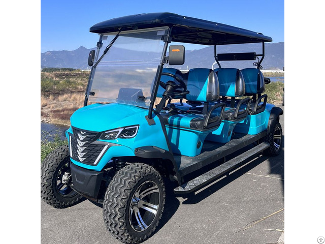 China 6 Seats Gas Powerd Golf Cart