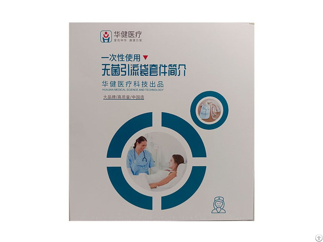 Disposable Sterile Drainage Bag Kit Home Version