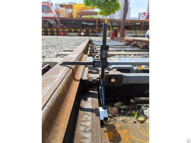 Lj Jgcm Digital Switch Rail Lateral Wear Measuring Gauge