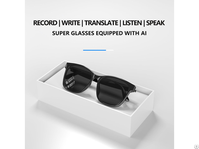 Smart Bluetooth Glasses With Ai Translation Features