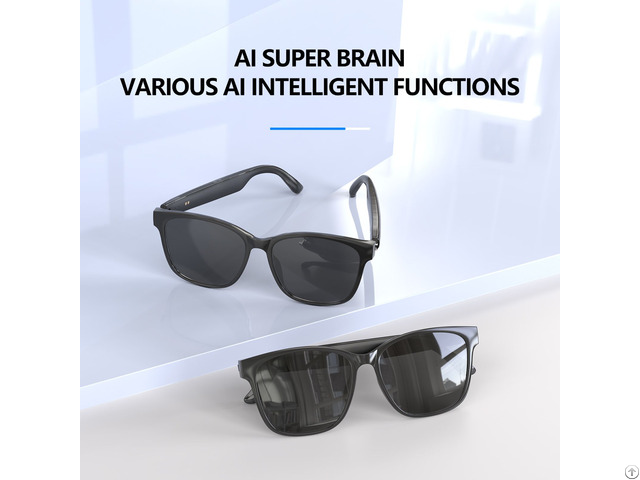 Ai Smart Glasses With Bluetooth Connectivity For Live Translation