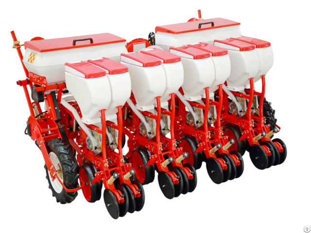Double Row Air Suction Precision Seeder