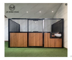 Luxury Customized Outdoor Stable Front Panel Swing Door Horse Stall