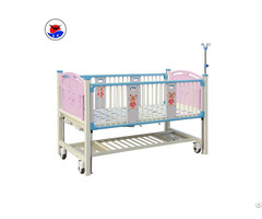 Manual Cartoon Hospital Pediatric Bed