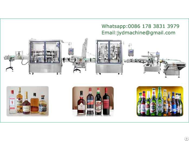 Fully Automatic Alcohol Filling Line Machine