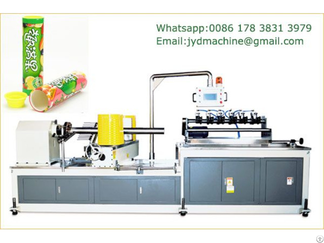 Automatic Spiral Candy Paper Tube Making Machine