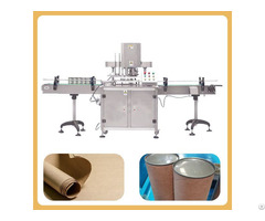 Industrial Paper Tube Can Sealing Machine For Selling
