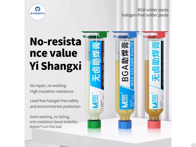 Maant Bga Lead Free Repair Flux Solder Paste