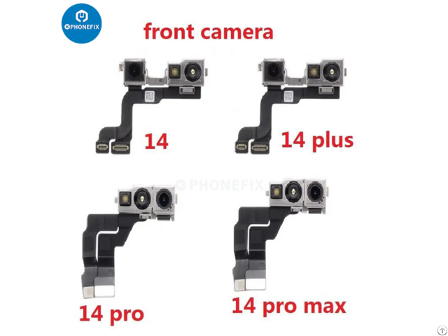 Original Front Camera Assembly Replacement Parts For Iphone 7 15 Pro Max