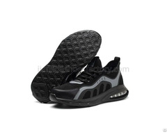 Anti Puncture Air Cushion Sole Flyknit Safety Footwear