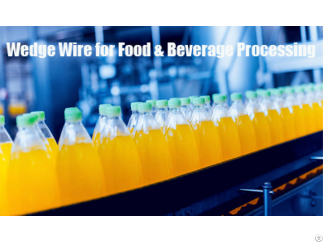 Wedge Wire Screens For Food And Beverage Processing
