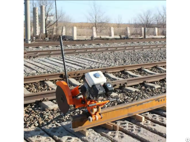 Gasoline Abrasive Rail Disc Cutter Saw
