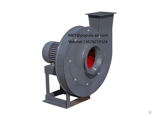 Popula Ventilator Glass Ceramic Industry High Pressure Conveying Fan 9 26