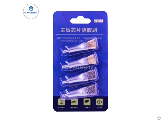 Te 158 Cleaning Brush For Phone Ic Glue Removal