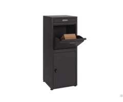 Custom Floor Large Metal Post Letter Newspaper Drop Box Smart Outdoor Parcel Delivery Mailbox
