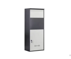 Wall Mount Metal Delivery Mailboxes Secure Package Storage Box With Combination Lock