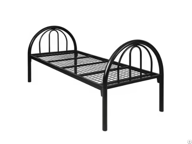 Modern Construction Site Worker Staff Thickened Metal Single Bed Frame