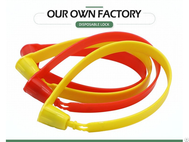High Security Tamper Proof Plastic Seal With Logo