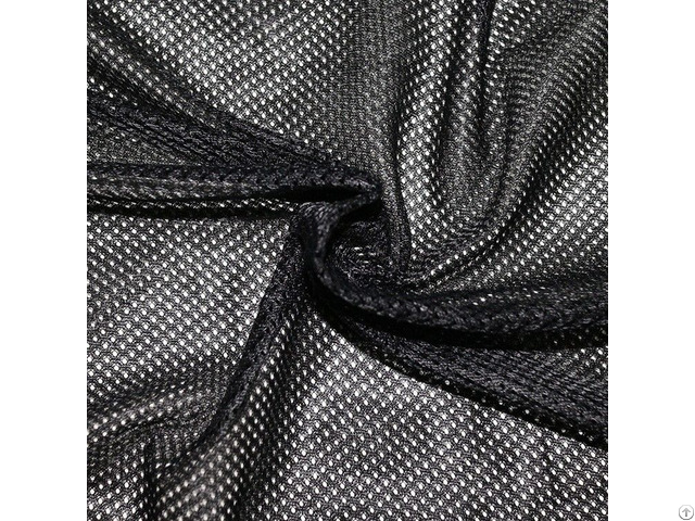 Soft Low Elastic Tracksuit Lining Mesh Fabric